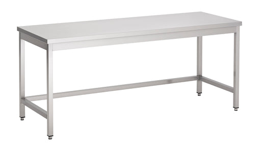 Work table with open stand - 800x700 mm - Combisteel 7812.0187