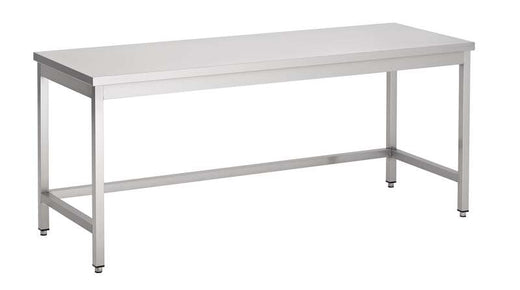 Work table with open stand - 1400x600 mm - Combisteel 7812.0200