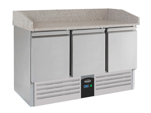 Pizzawerkbank 3 deuren - Combisteel 7950.0060