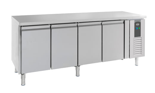 Koelwerkbank 4 deuren - 2230x600 mm - Combisteel 7450.0114