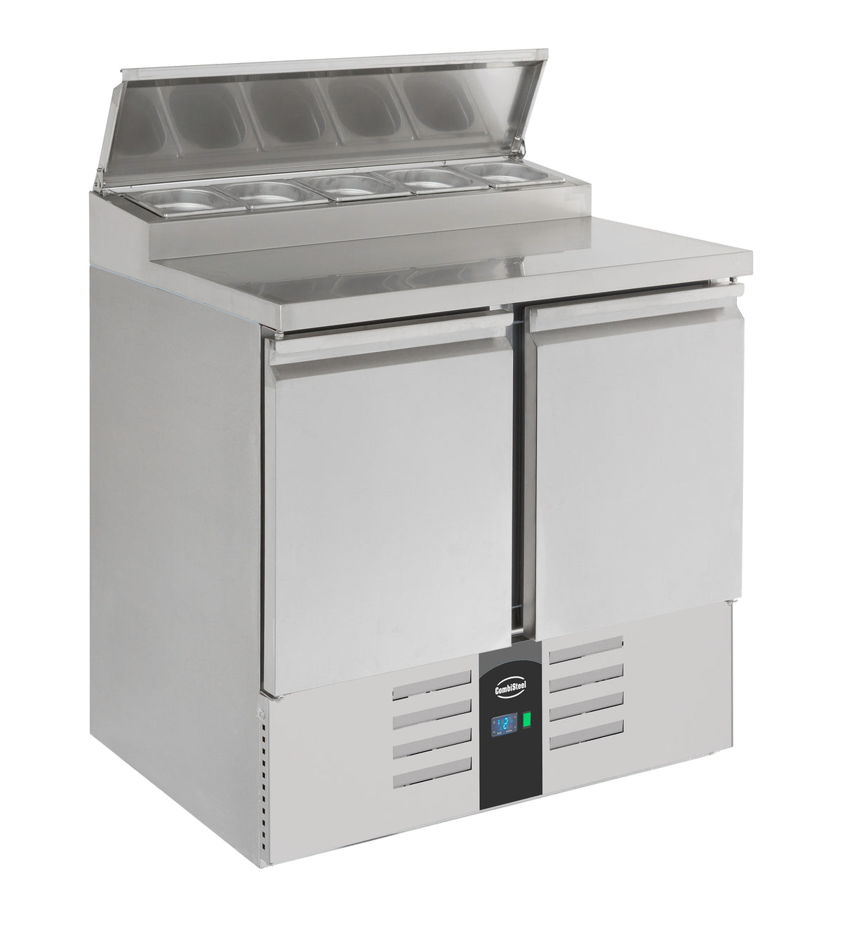 Saladette 2 doors 5x1/6GN pan - Combisteel 7950.0095