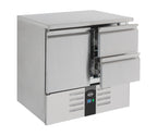 KOELWERKBANK 1 DEUR/2 LADEN - aanvullende productfoto 1