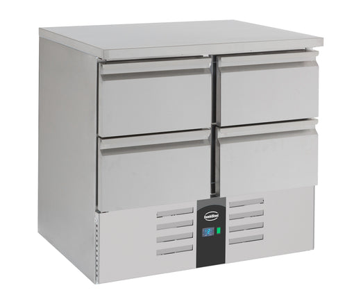 Koelwerkbank 4 laden - Combisteel 7950.0110