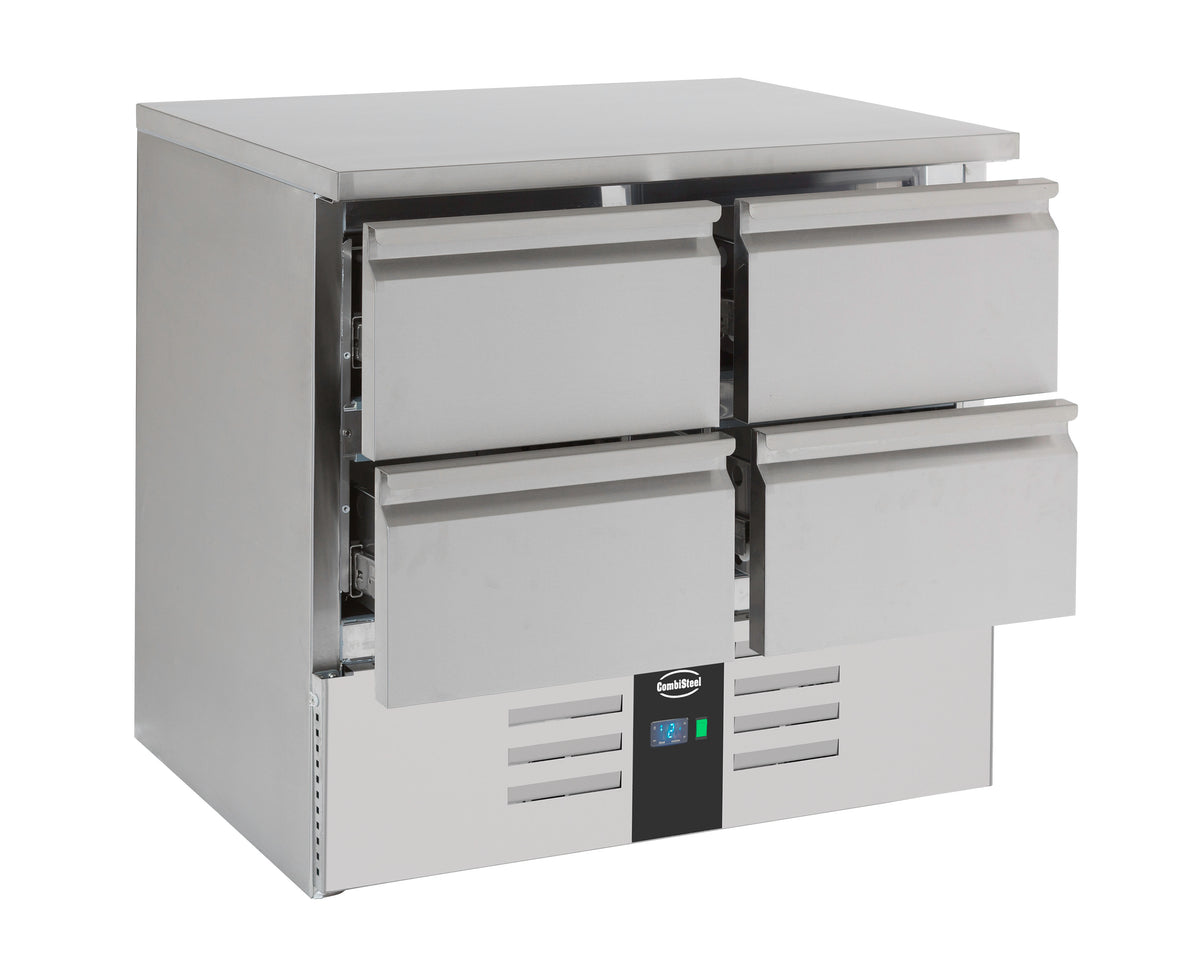 Refrigerated counter 4 drawers - Combisteel 7950.0110