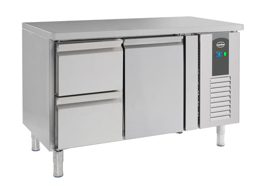 Koelwerkbank 1DRS 2 laden - 1360x700 mm - Combisteel 7950.0200