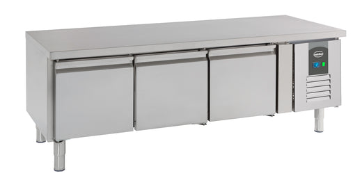 Koelwerkbank 650 hoog 3 deuren - Combisteel 7950.0435