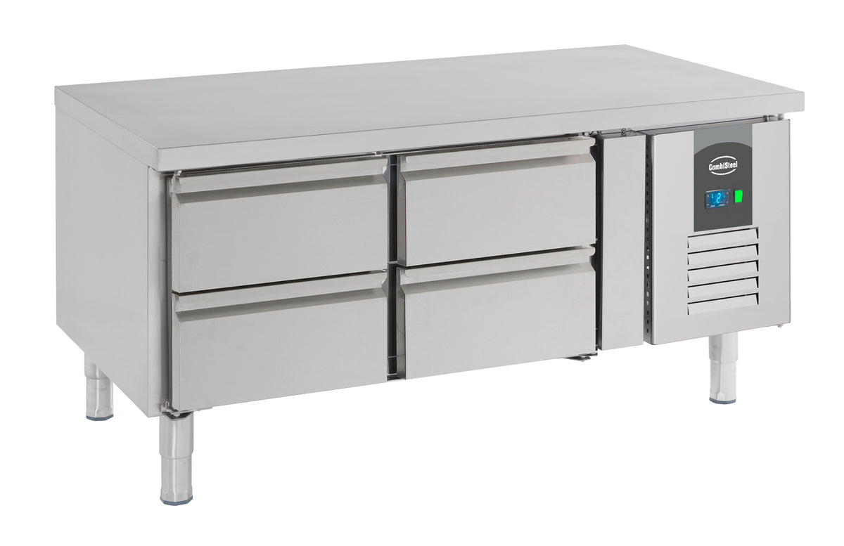 Refrigerated counter 650 high 4 drawers - Combisteel 7950.0445