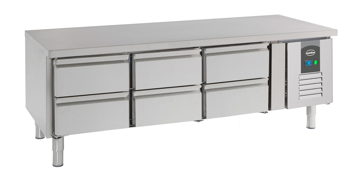 KOELWERKBANK 650 HOOG 6 LADEN - 7950.0450
