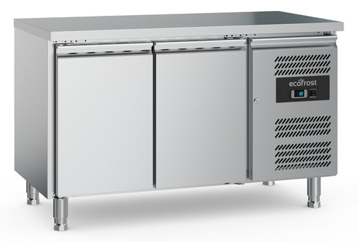 Koelwerkbank 2 deuren met verstelbare poten - 1360x700 mm - Combisteel 7950.5035