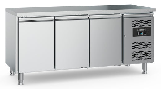 Koelwerkbank 3 deuren met verstelbare poten - 1795x700 mm - Combisteel 7950.5040