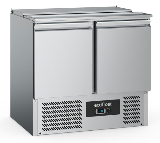 Saladette 2 deuren 2,5x1/1GN pan - Combisteel 7950.5050