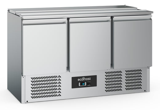 Saladette 3 deuren 4x1/1GN pan - Combisteel 7950.5055