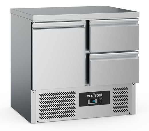 Koelwerkbank 1 DEUR/2 laden - Combisteel 7950.5070