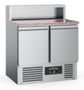 PIZZAWERKBANK 2 DEURS 5x1/6GN PAN - 7950.5090