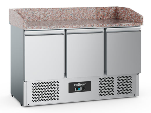 Pizzawerkbank 3 deurs - Combisteel 7950.5100