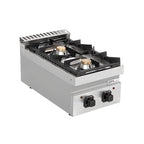 Unninox Gas Stove – 13kW – 2 Burners - G70C10B - G70C10B
