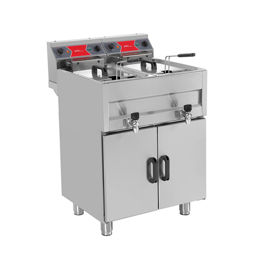Elektrische friteuse Unninox E65CF20 - 2x10 L - 2x9 kW - 400 V