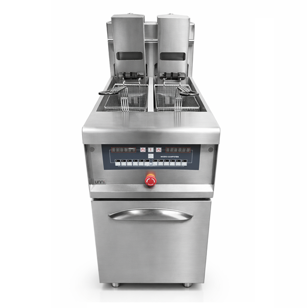 Unninox DuoLift Pro Digital Fryer – 2×13.5 L – Automatic Basket Lift - E75DF25UT