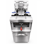 Unninox Digital Fryer – 2 × 13.5 L – 18kW - FRT-E02-C