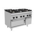 Unninox Gas Range with Gas Oven – 6 Burners - G70FGO30-K - G70FGO30-K