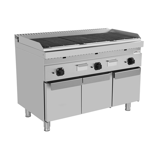 Lavasteengrill Unninox G70GP30-K - 22 kW