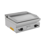 Unninox Griddle plate Gas– Grooved Chrome – G70GP20B+GC - G70GP20B+GC