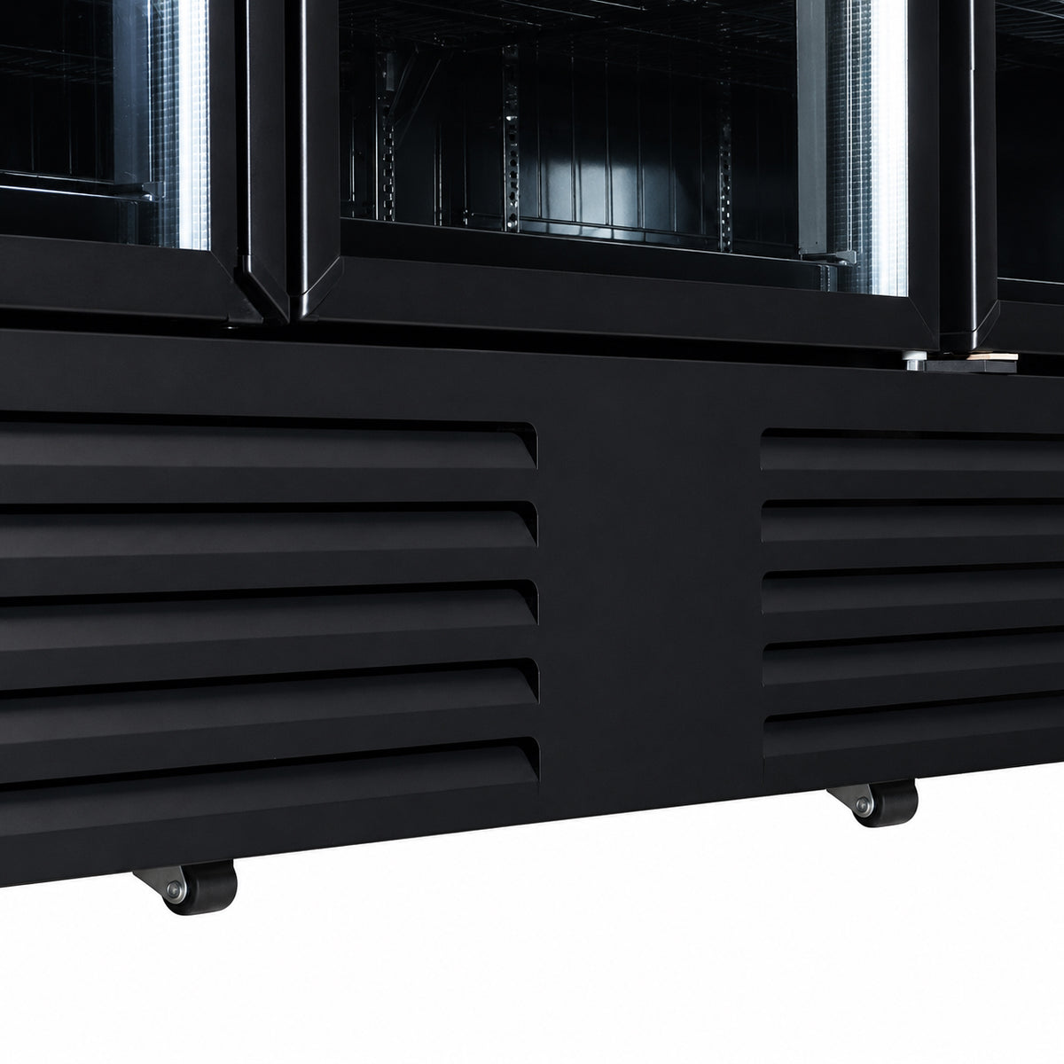 VRIESKAST 3 GLASDEUREN ZWART JDE-1530F BL **Let op, er is sprake van een hogere inschakelstroom waardoor een automaat met C karakteristiek noodzakelijk is.** - aanvullende productfoto 3
