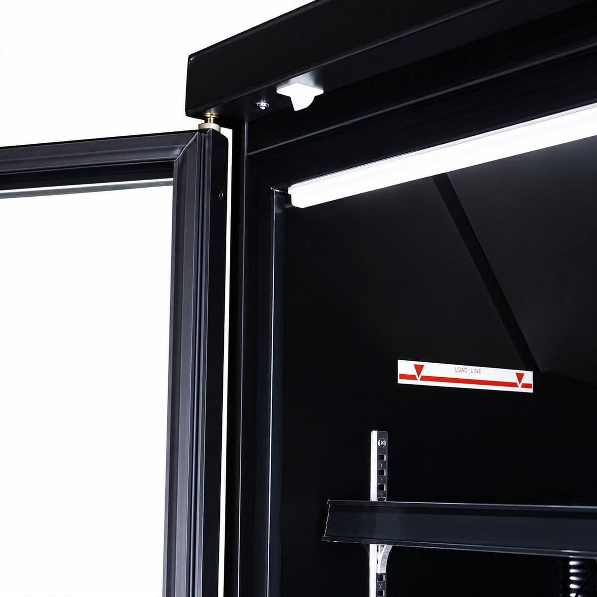 KOELKAST 2 GLASDEUREN ZWART JDE-1000R BL - aanvullende productfoto 6