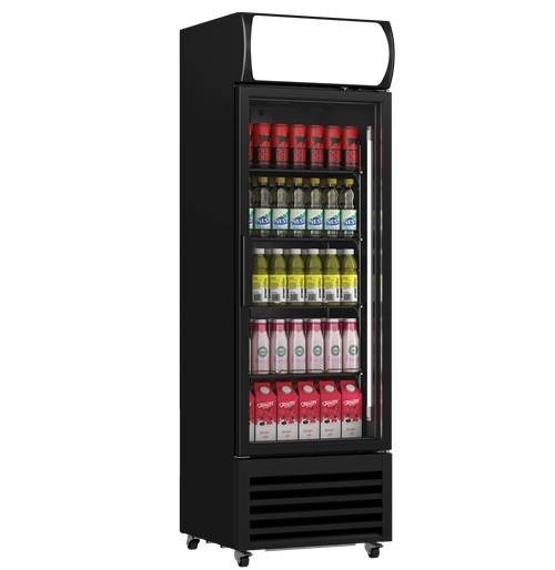 Refrigerator 1 glass door Unninox KLG370IC - 375Ltr