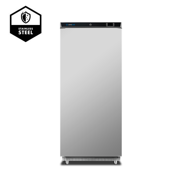 Unninox S/S Refrigerator – 600L – +2°C to +10°C - UNN600C-SS