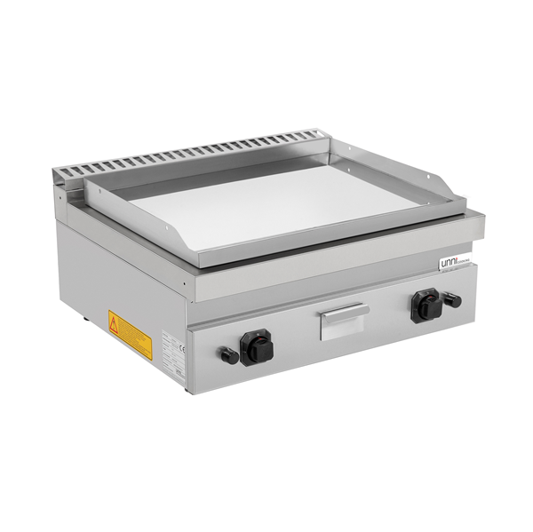 Unninox Griddle plate Gas– Chrome – G70GP20B+C - G70GP20B+C