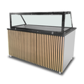 Unninox Bain-Marie Counter – 4x GN 1/1 – 153 × 82 × 85.5 cm - TUNBM158