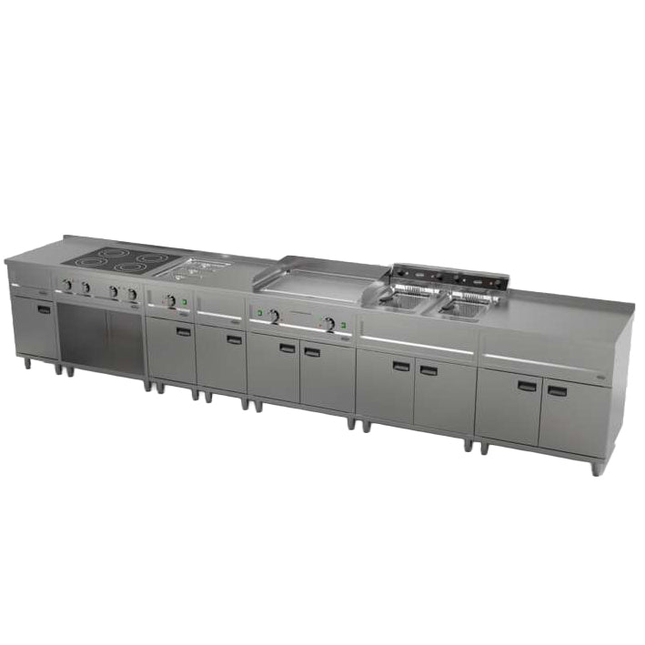 FRITEUSE STAAND 2X12L 2X6KW - aanvullende productfoto 4