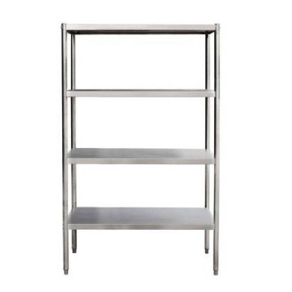 Stainless steel shelving, 1200x500xH1800 mm Unninox UTHS1250