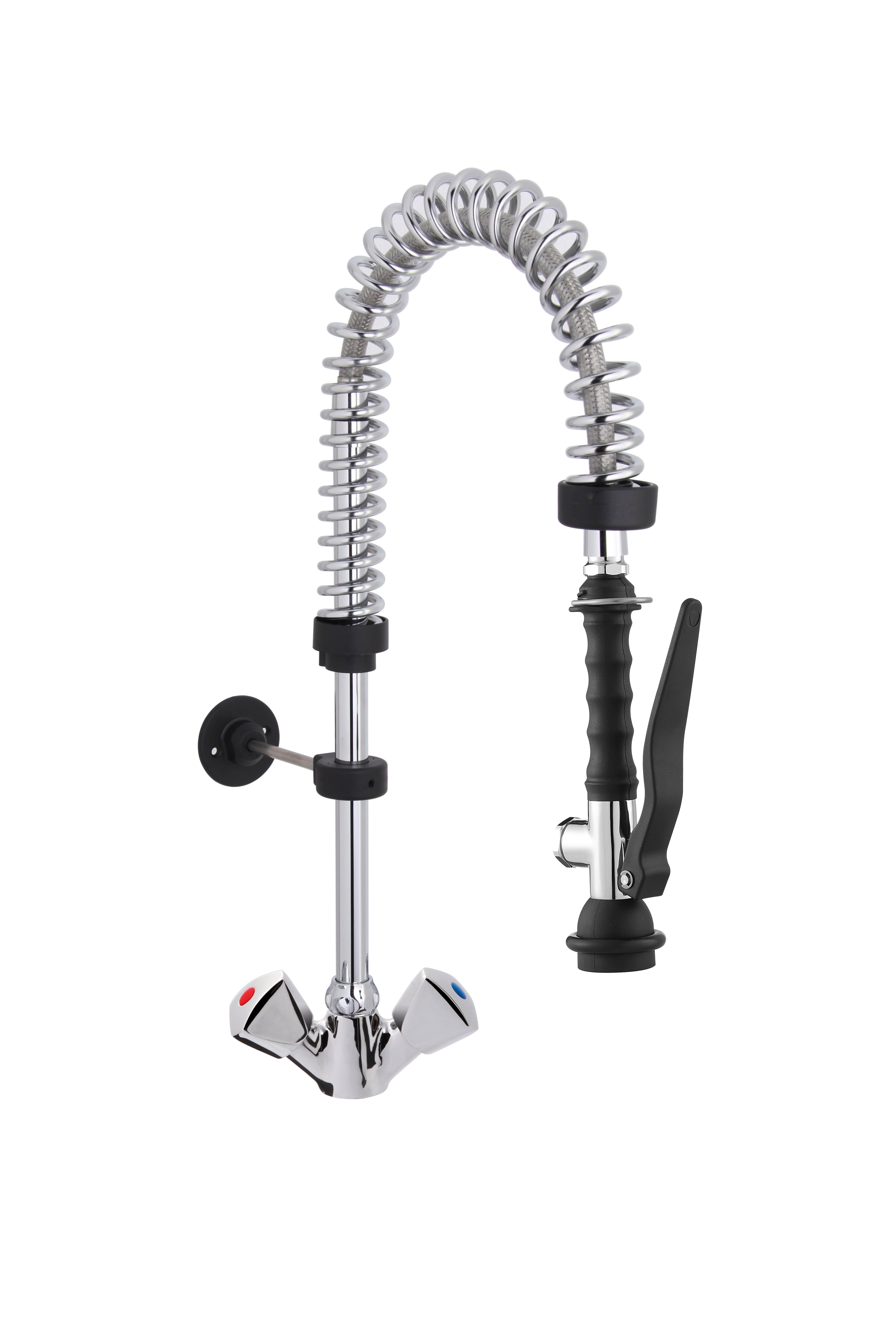 SARO Eengats Voorspoeldouche zwart model MEGGY