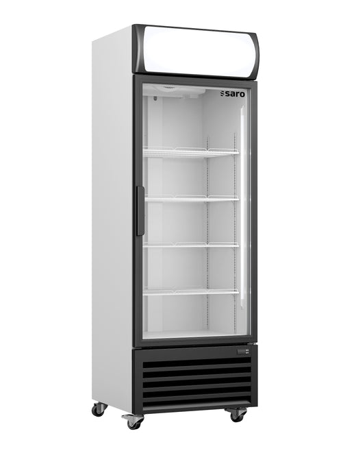 SARO Koelkast met glasdeur en reclame display model GTK 370
