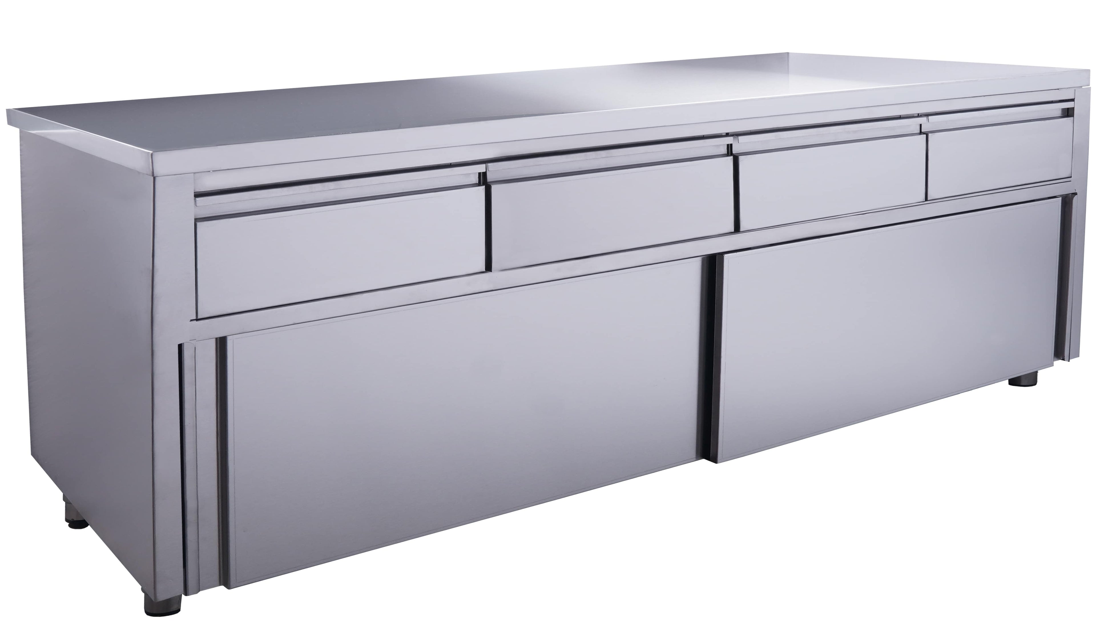 SARO Schuifdeurkast - 4 lades 2000X700mm