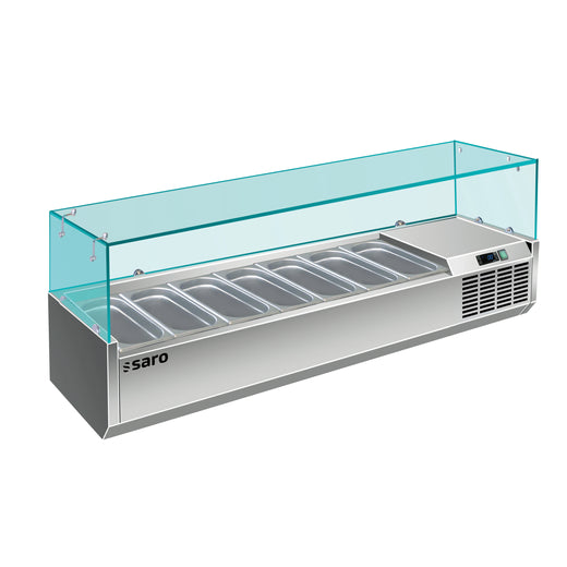 SARO Opzet koelvitrine - 1/3 GN model VRX 1600/380