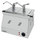 SARO Bainmarie 2 x 1/4 en 2 x 1/6 met pompkop model BM-0214