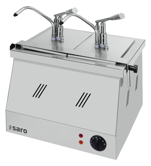 SARO Bainmarie 2 x 1/4 en 2 x 1/6 met pompkop model BM-0214