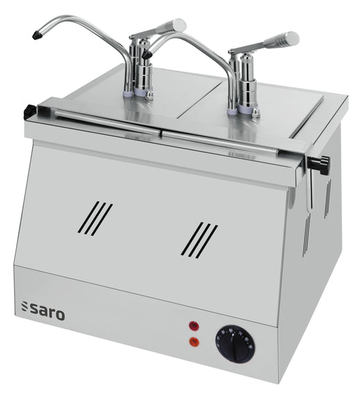 SARO Bainmarie 2 x 1/4 en 2 x 1/6 met pompkop model BM-0214