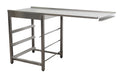 SARO afvoertafel voor vaatwasser rechts, 1 bak, 1600 mm