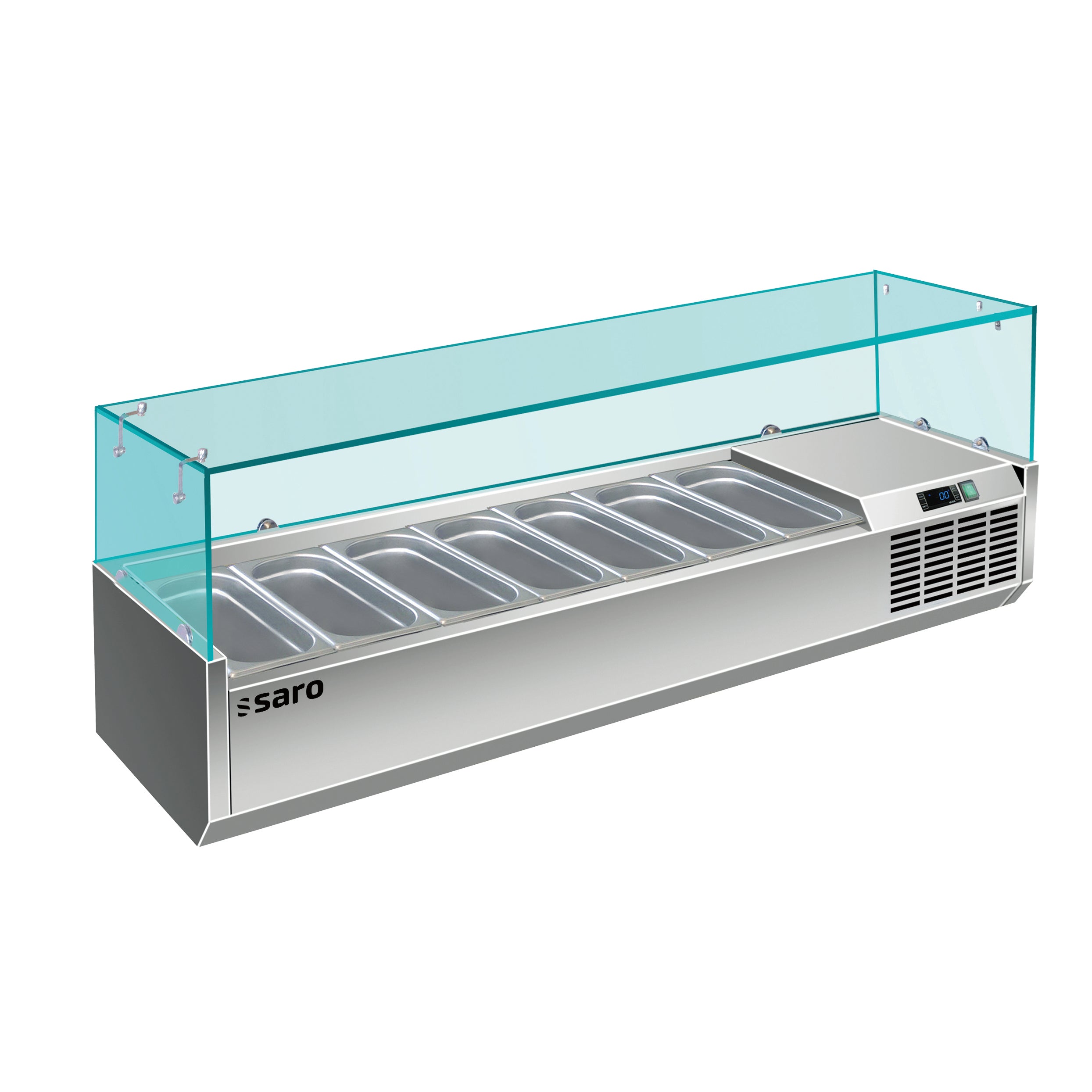 SARO Opzet koelvitrine - 1/4 GN model VRX 1500/330