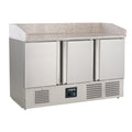 SARO Pizzawerkbank, 3 Deuren, model S 903 PZ S/S TOP PRO