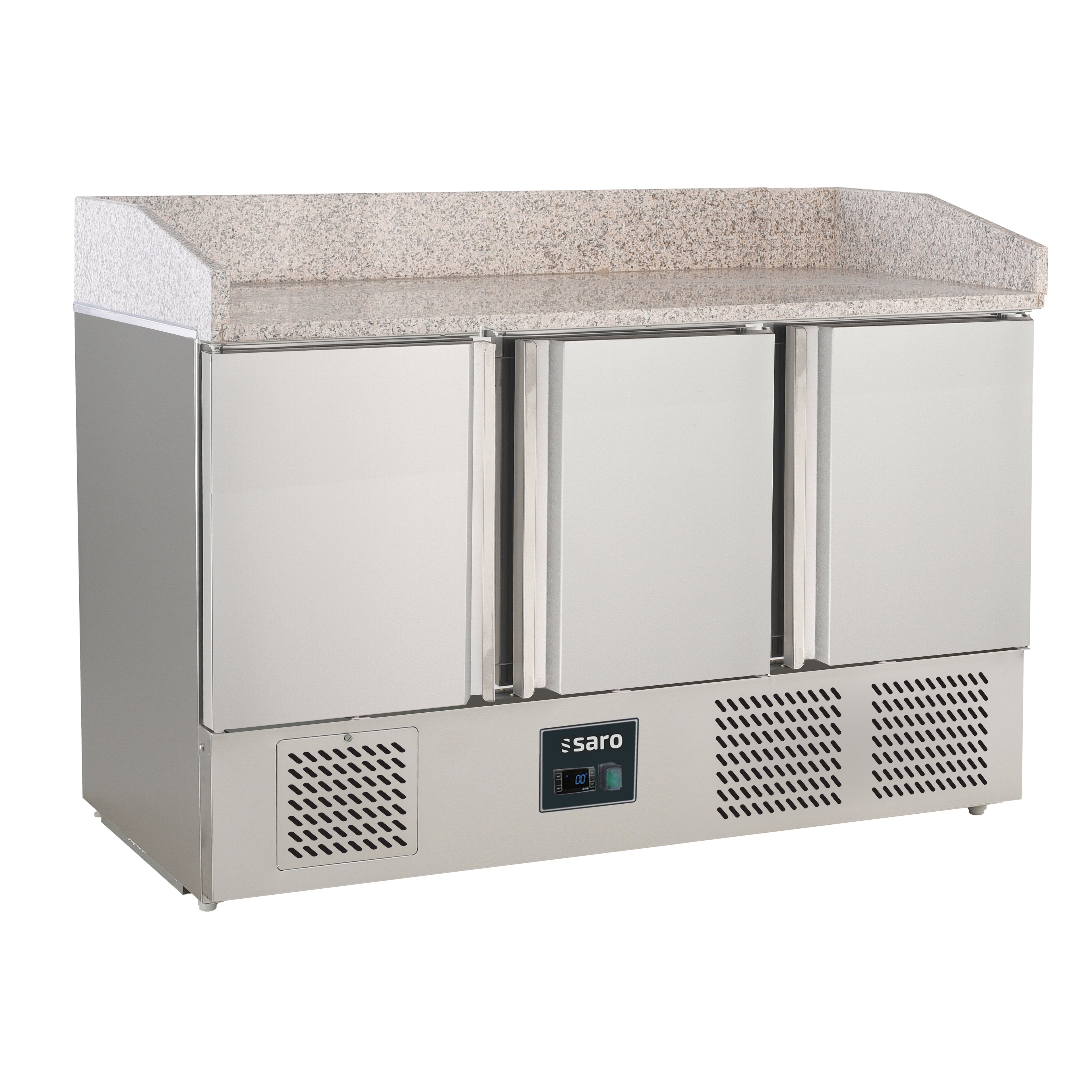 SARO Pizzawerkbank, 3 Deuren, model S 903 PZ S/S TOP PRO