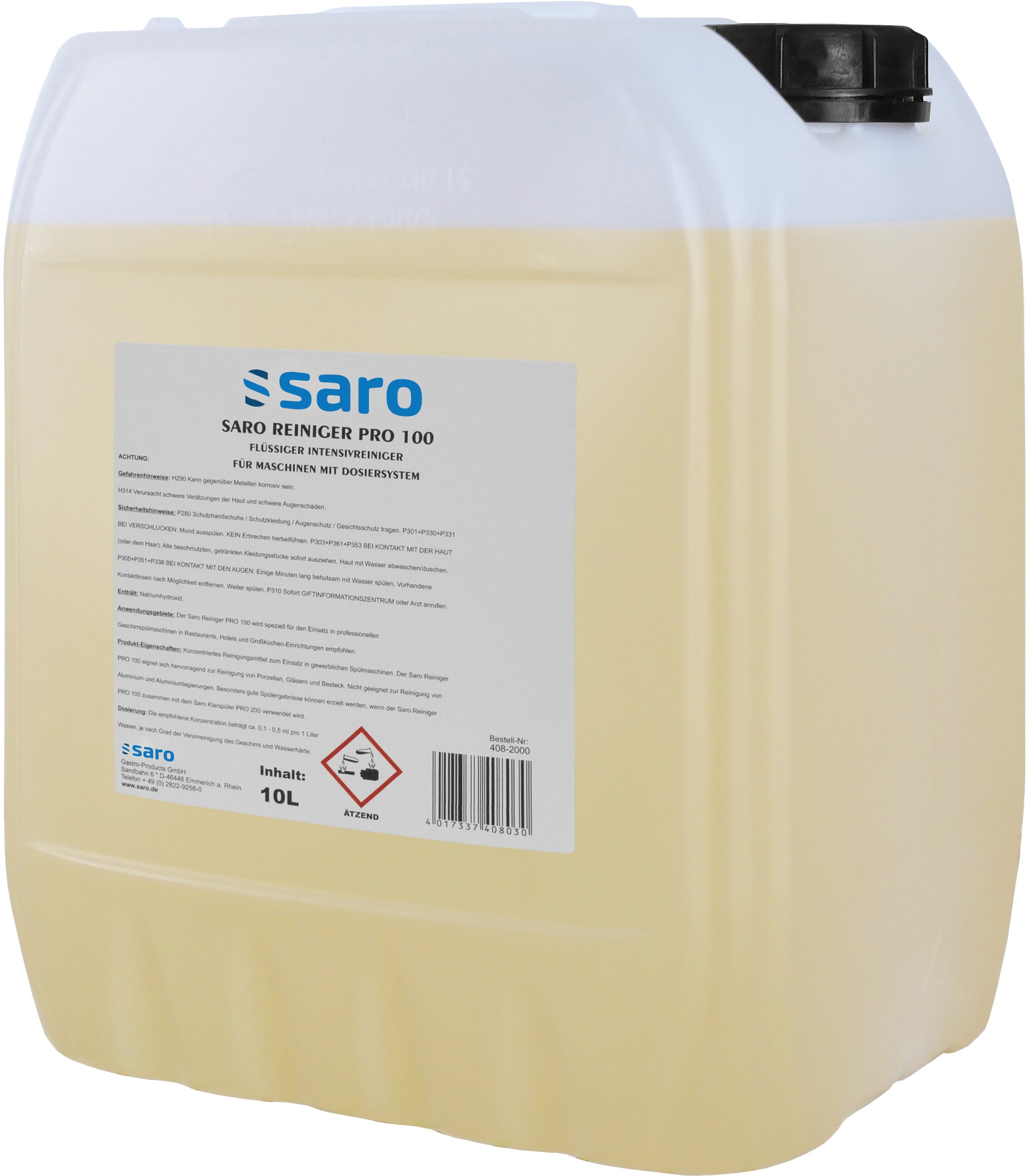 SARO Vaatwasmiddel model PRO 100