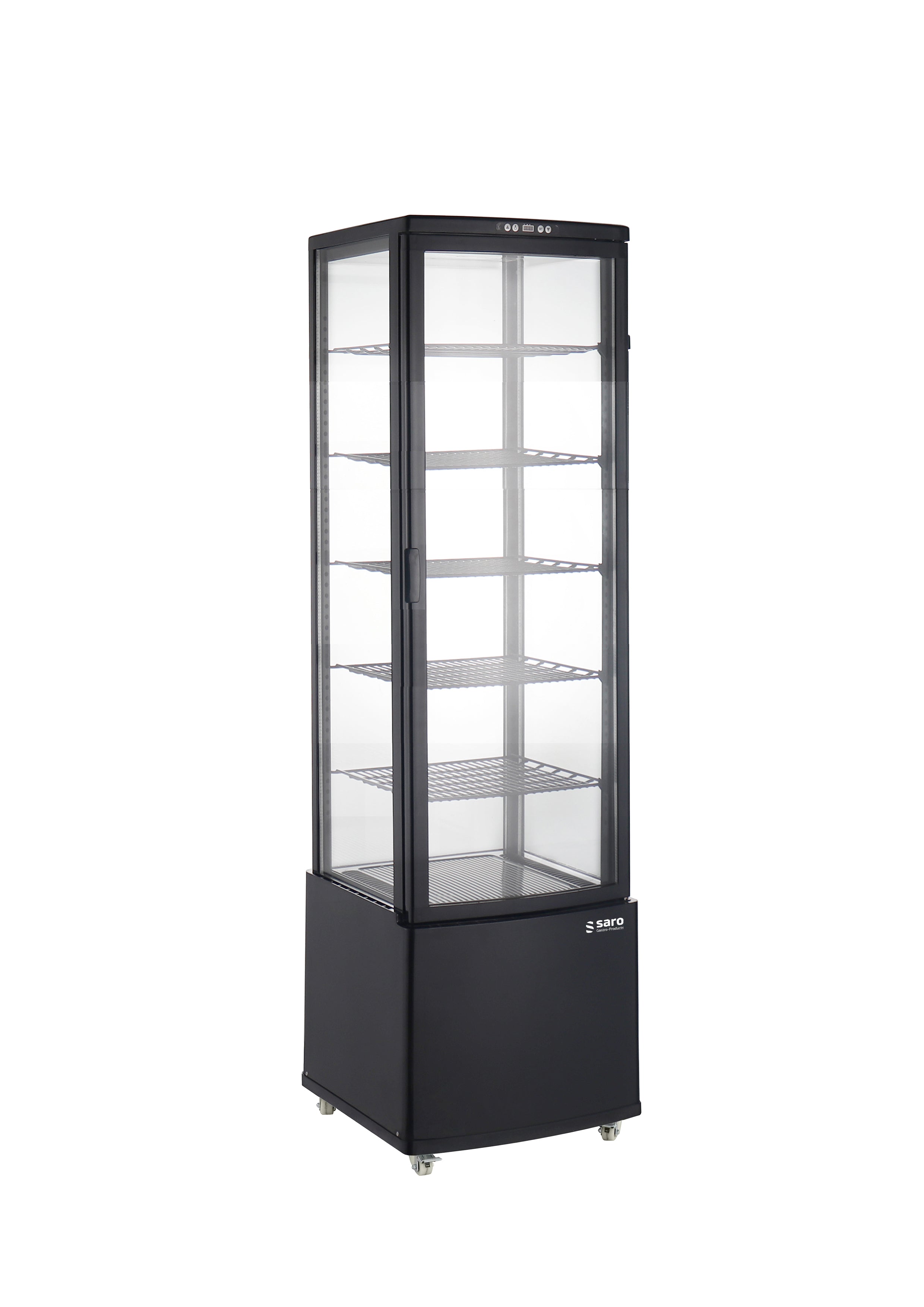 SARO Toonbank, zwart model LEO AV