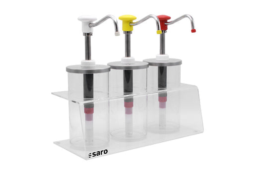 SARO Doseredispenser model PLX-R-BK-1650 ml
