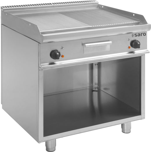 SARO Elektrische grillplaat met open onderstel model E7/KTE2BAM