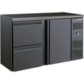 SARO Barkoeler met 1 deur en 2 laden, Model BC 2100-2S
